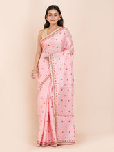 KAVVYA PINK SILK SAREE